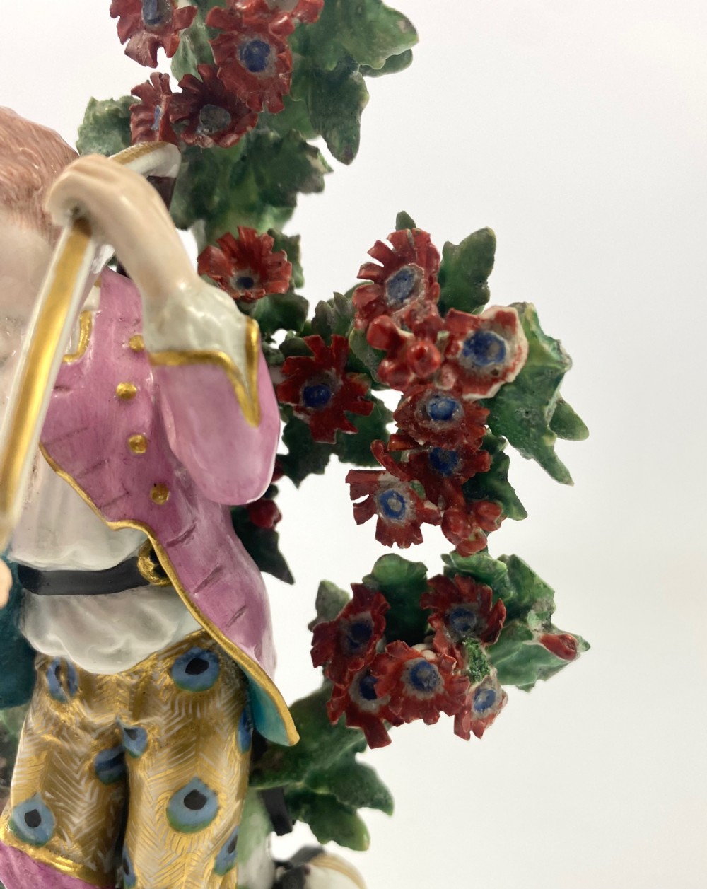 Chelsea porcelain figure of a Farmer, c. 1760. View VIII