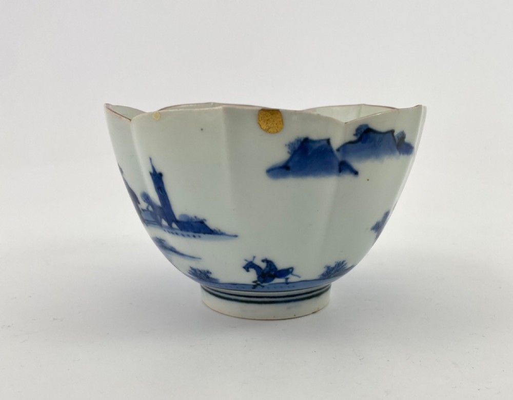 Kakiemon porcelain bowl. Deshima Island, c. 1690. Edo Period. View VIII