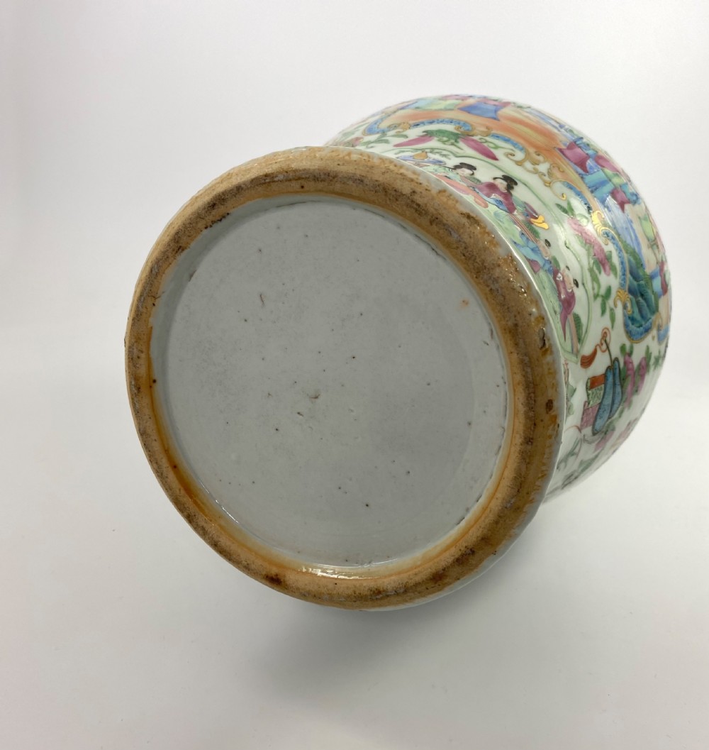 Chinese porcelain vase. Cantonese enamels, c. 1880. Guangxu Period. View XX