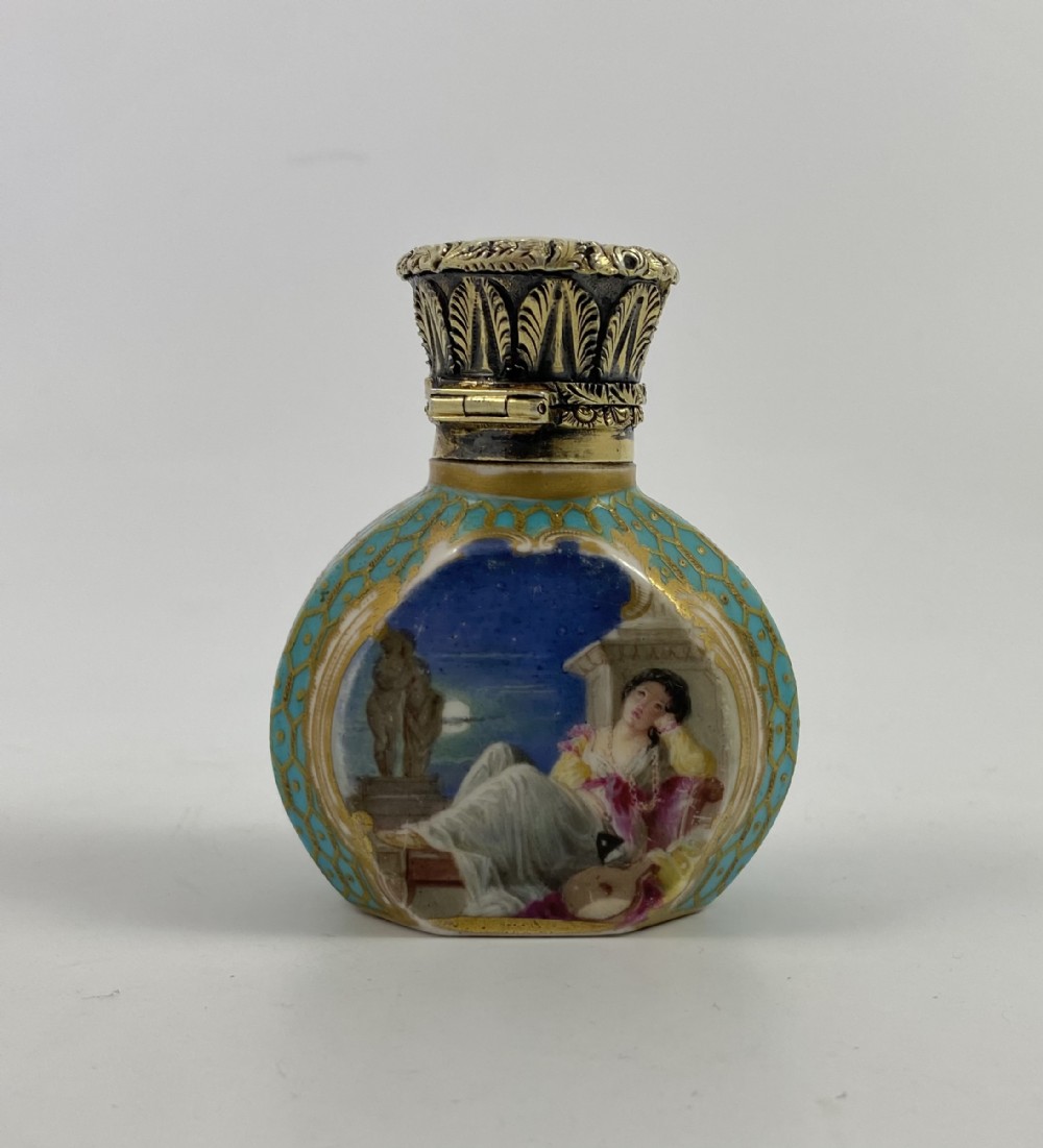 Copeland & Garrett silver mounted vinaigrette, c. 1835.