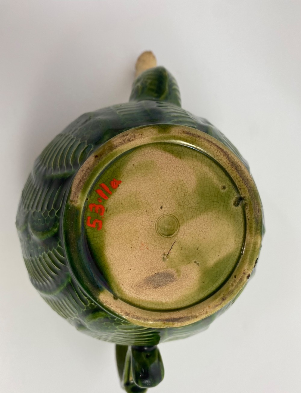Staffordshire ‘Cauliflower’ teapot & cover, c. 1765. View VI