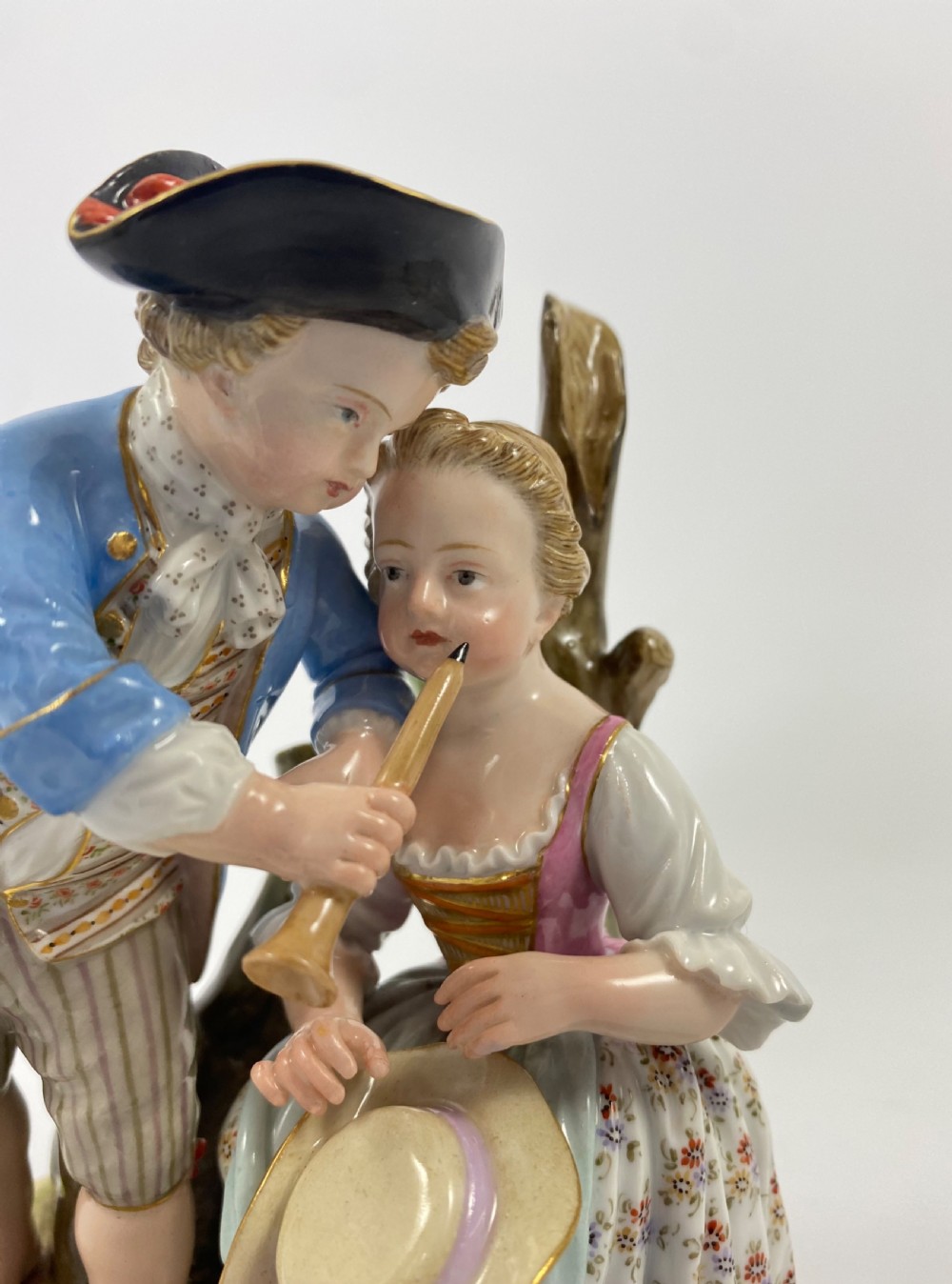 Meissen porcelain group, c. 1880. View VII