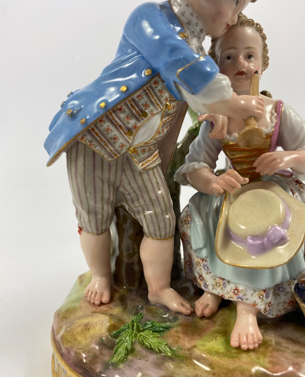 Meissen porcelain group, c. 1880. View VIII