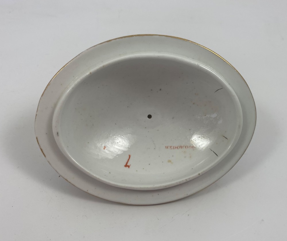 Rare Wedgwood ‘Bone China’ Imari sucrier, c. 1810. View VIII