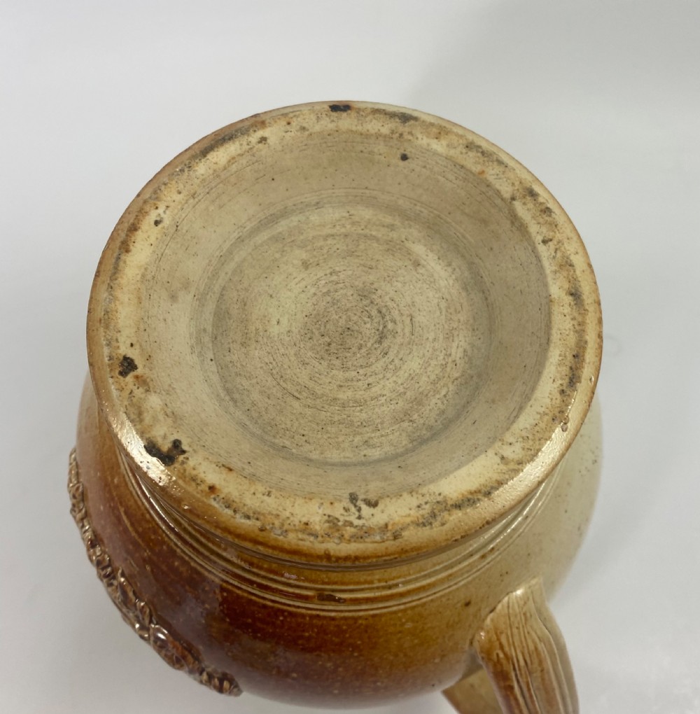 Brampton saltglazed puzzle jug, c. 1840. View XI