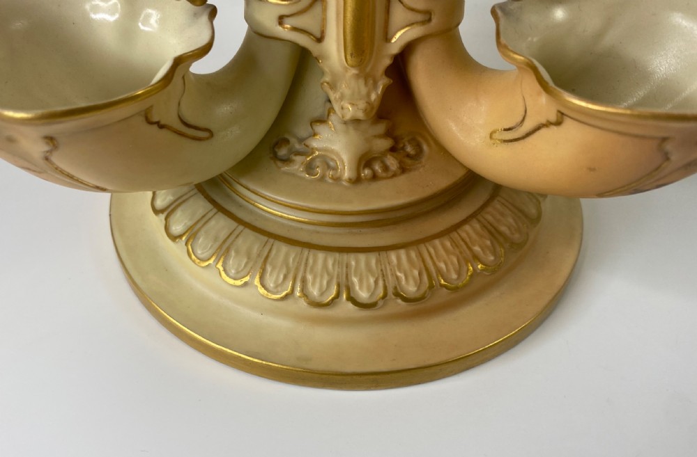 Royal Worcester porcelain ‘Flower Bowl’, dated 1912. View VIII