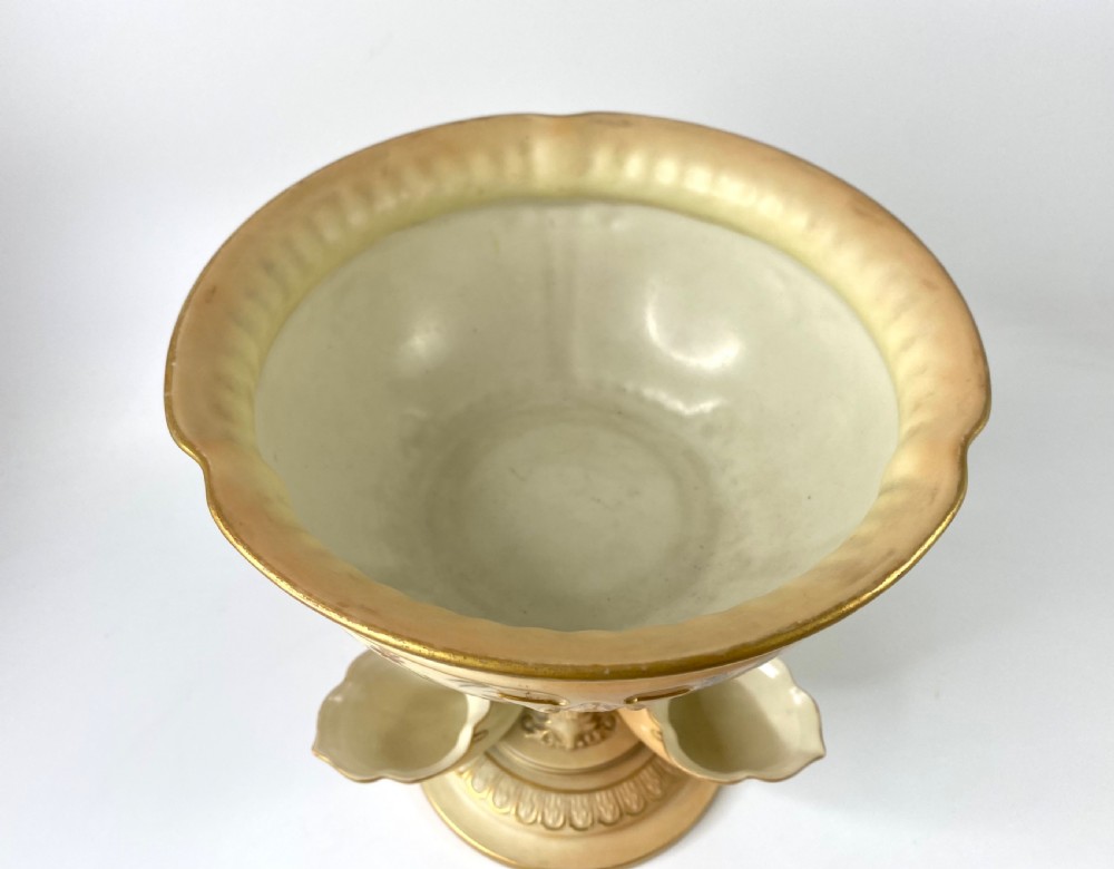 Royal Worcester porcelain ‘Flower Bowl’, dated 1912. View IX
