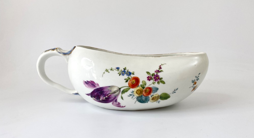 Vienna porcelain bordaloue, c. 1765.