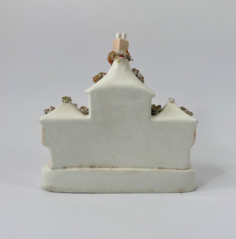 Staffordshire porcelaneous cottage, dated 1846. View III