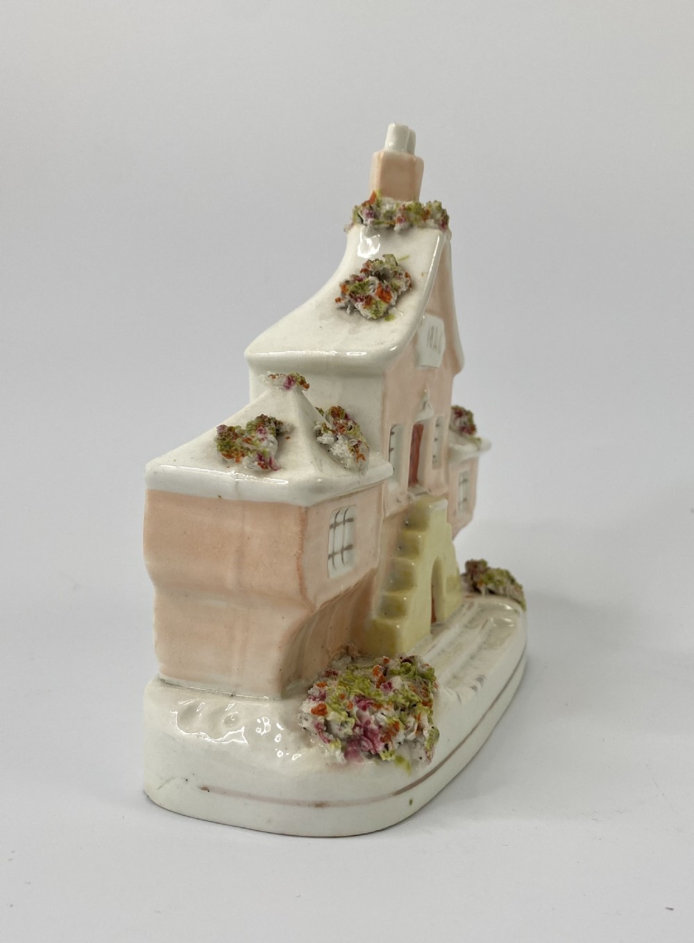 Staffordshire porcelaneous cottage, dated 1846. View VII