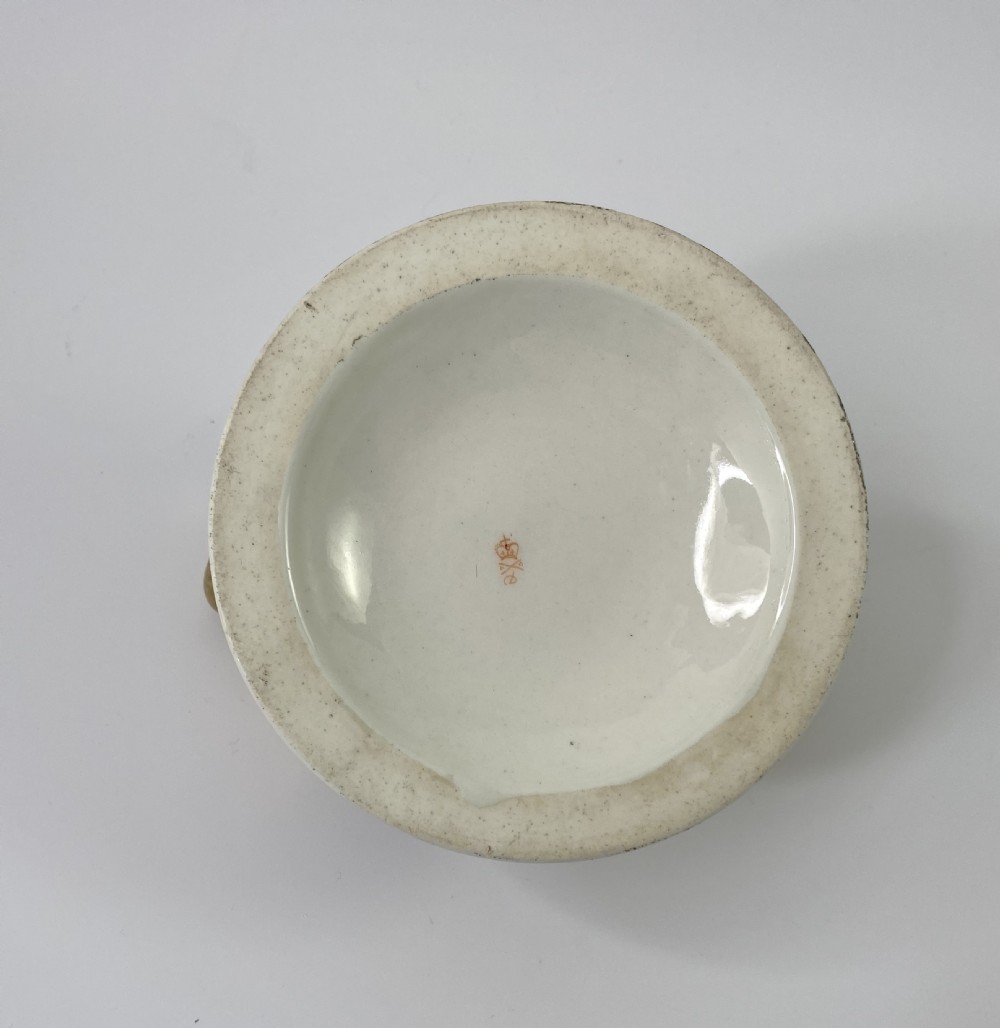 Fine and rare large Derby two part vase, c. 1810. View XVIII