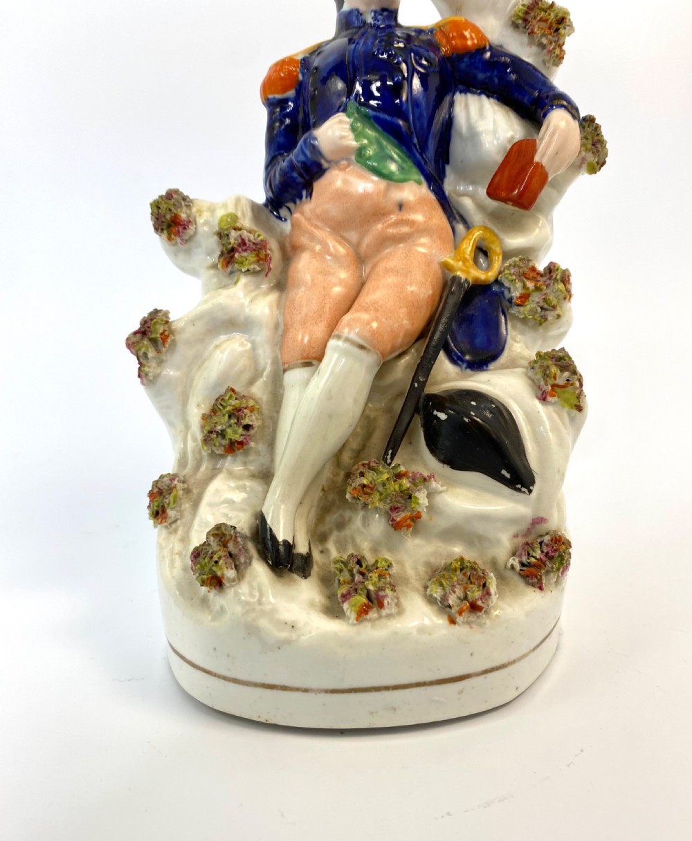 Staffordshire Napoleon on St Helena, c. 1840 View VI