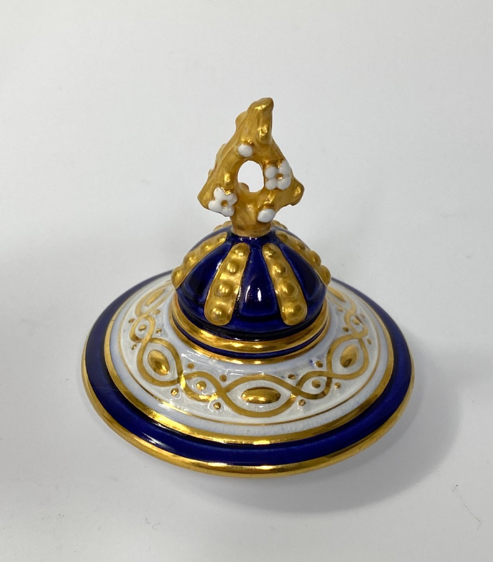 Royal Worcester vase. Harry Stinton, d. 1912. View XIV