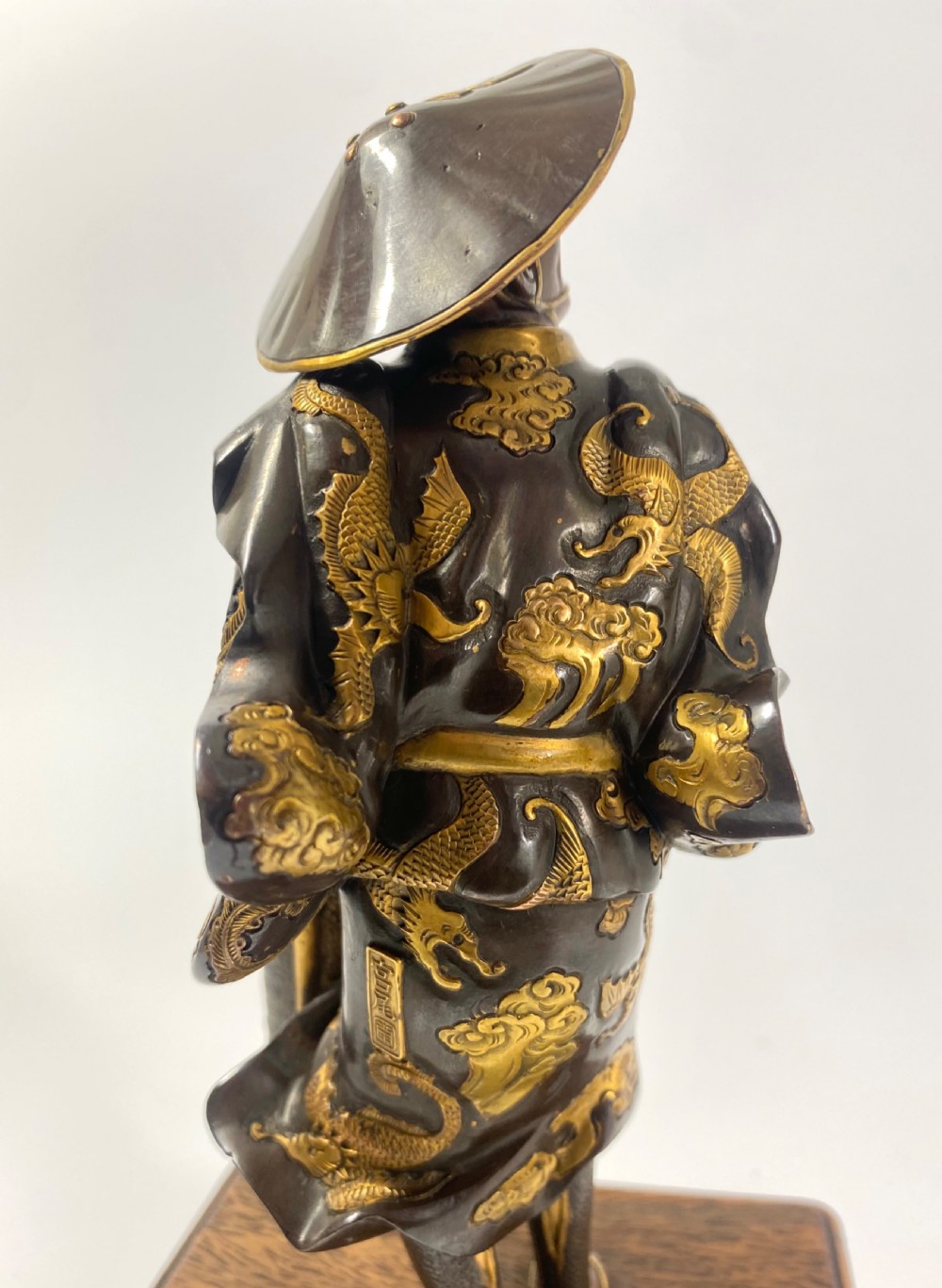 Miyao Eisuke bronze figure. Japan, c. 1900. Meiji Period. View XVIII