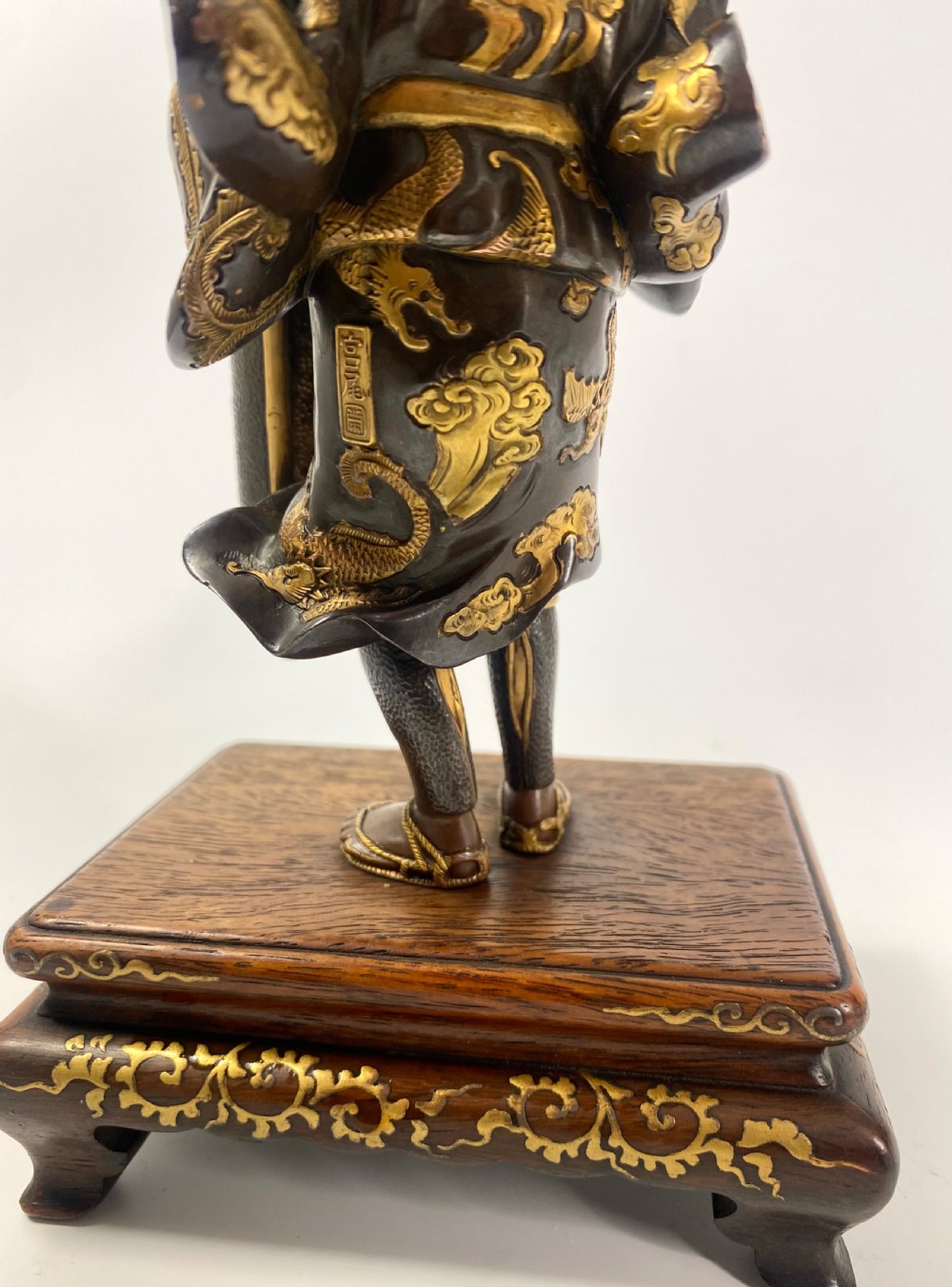 Miyao Eisuke bronze figure. Japan, c. 1900. Meiji Period. View XIX