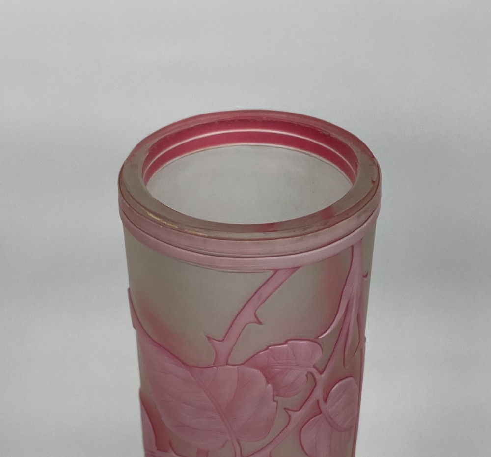 Thomas Webb & Sons cameo glass vase, c. 1880 View XVII
