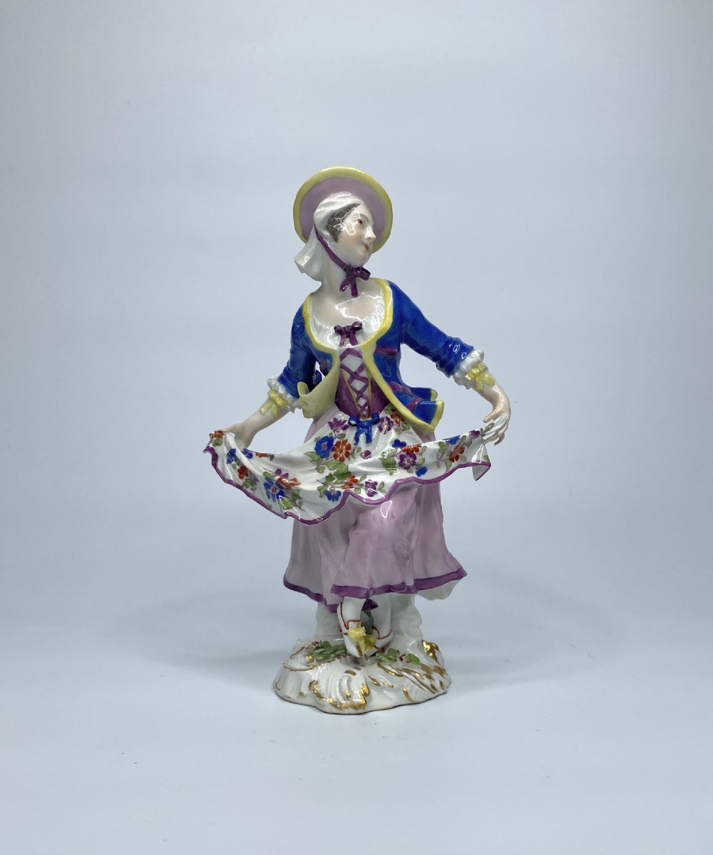 Meissen ‘Cris de Paris’ figure, ‘Bakers Companion’, c. 1755.