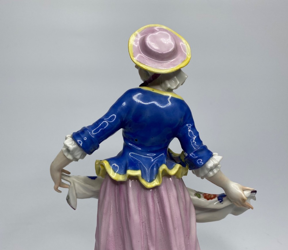 Meissen ‘Cris de Paris’ figure, ‘Bakers Companion’, c. 1755. View XI