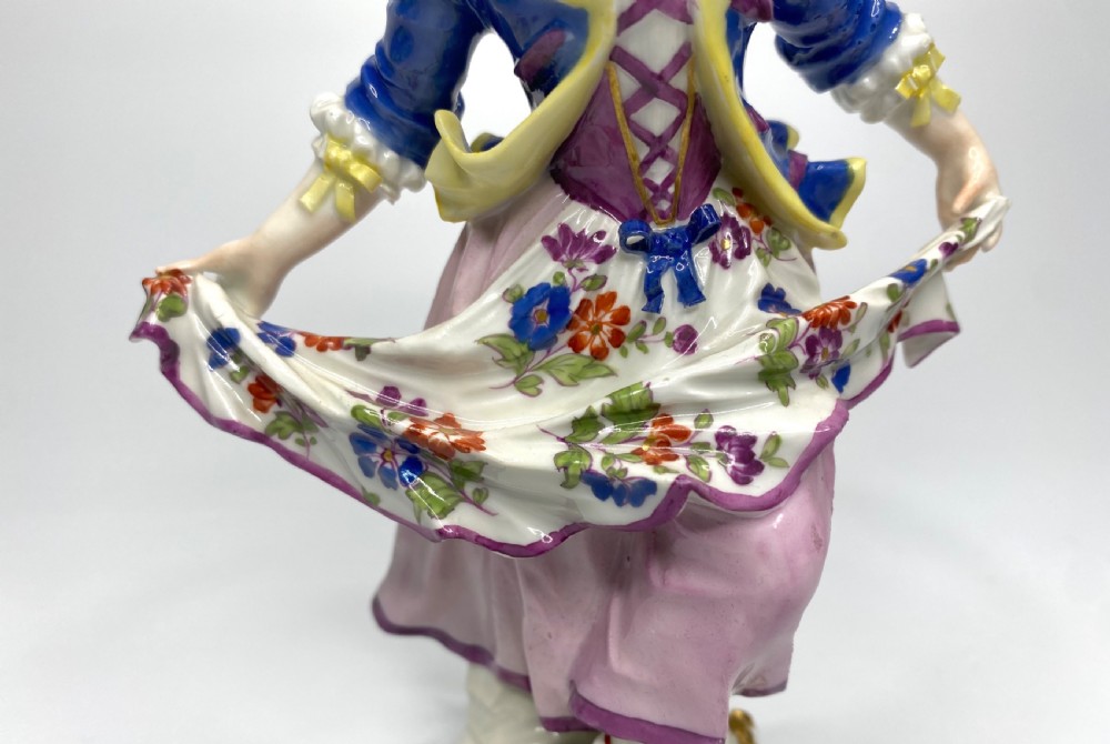 Meissen ‘Cris de Paris’ figure, ‘Bakers Companion’, c. 1755. View XII