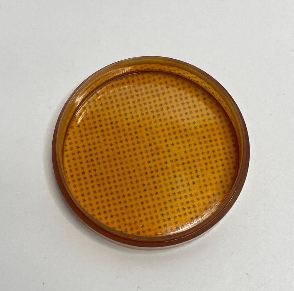 French gold pique horn and enamel box, William Tell, c. 1790. View X