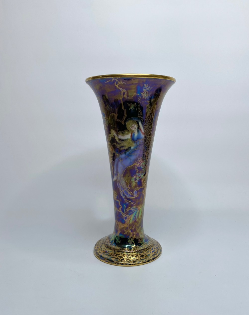 Wedgwood Fairyland Lustre vase, Butterfly Women, c. 1925.