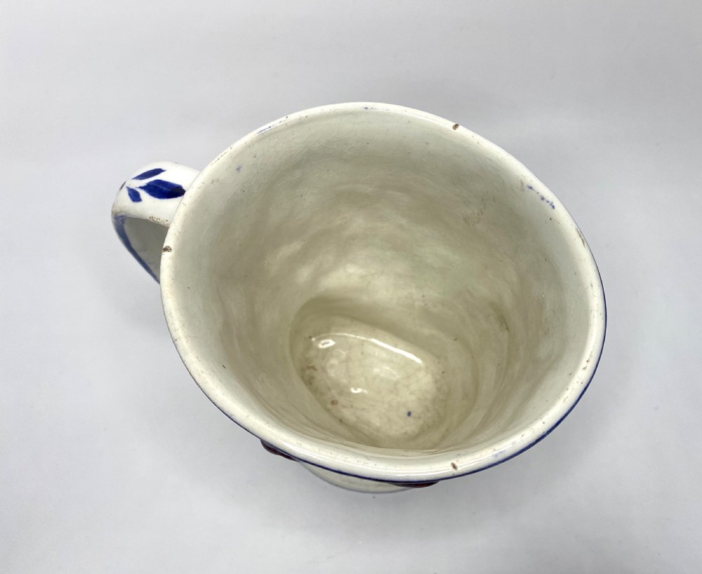 Scottish pottery Bacchus mug, of large size, c. 1840. View VIII