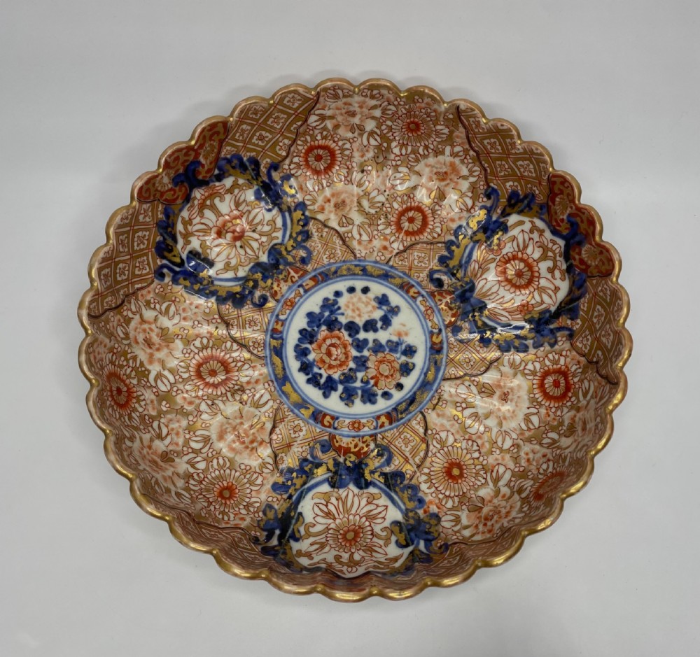Imari porcelain bowl, Arita, Japan, c. 1890. Meiji Period. View II