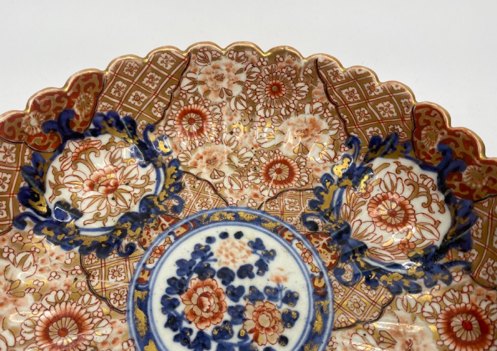 Imari porcelain bowl, Arita, Japan, c. 1890. Meiji Period. View V