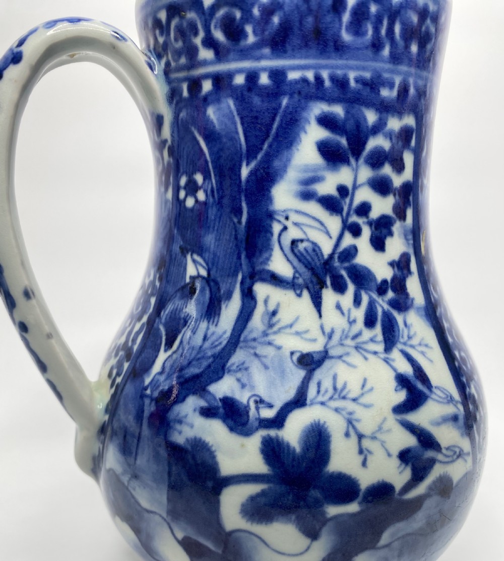 Arita porcelain tankard, Japan, c. 1700. Genroku Period. View VIII