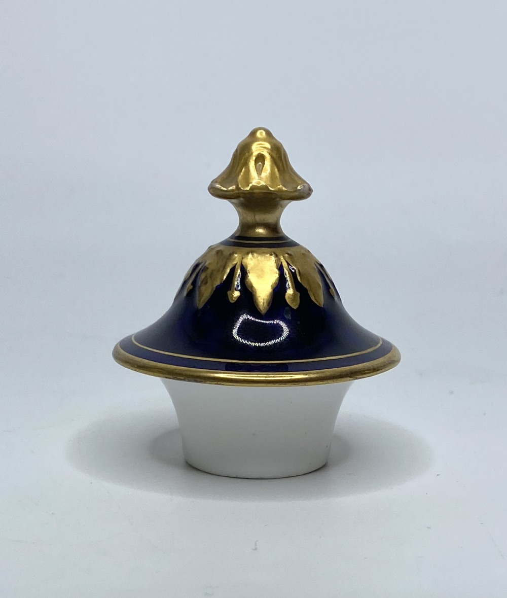 Coalport vase & cover, Tom Keeling, c. 1900. View XIII