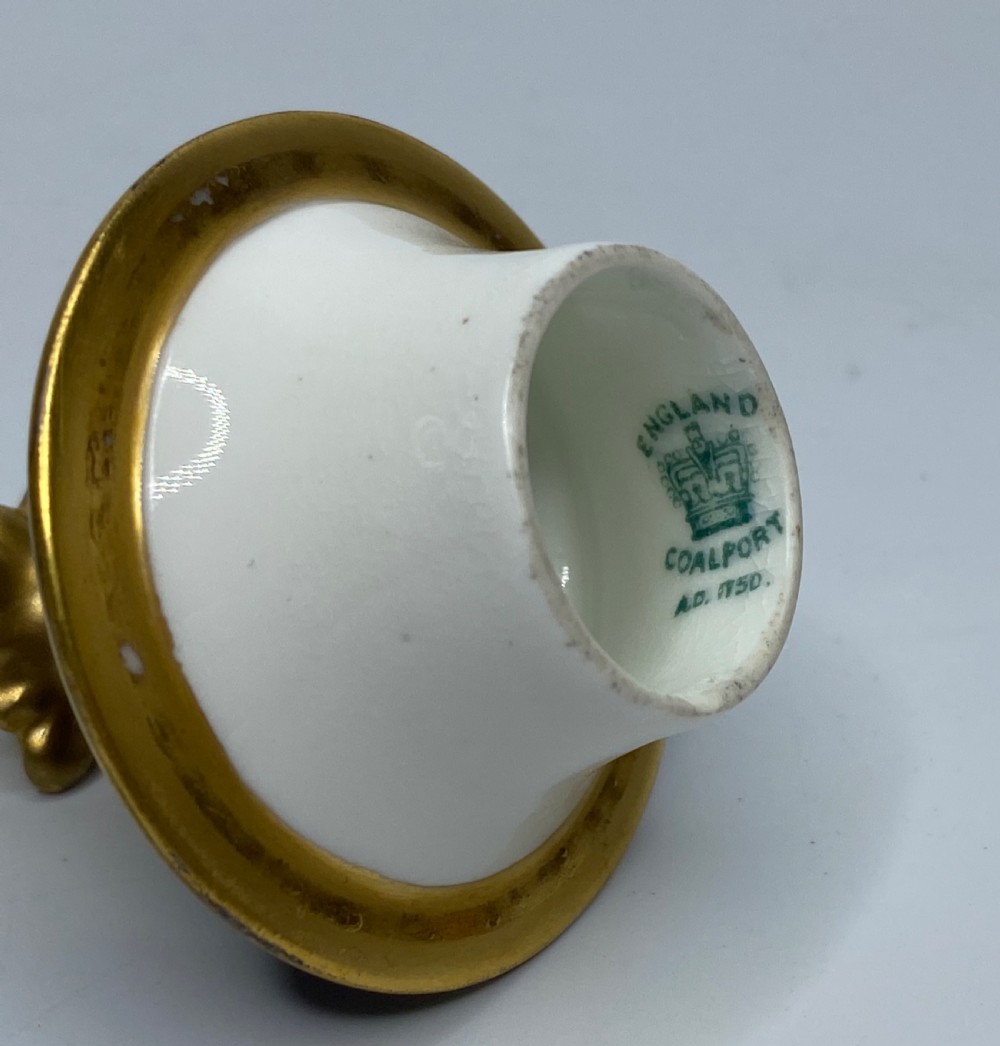 Coalport vase & cover, Tom Keeling, c. 1900. View XIV