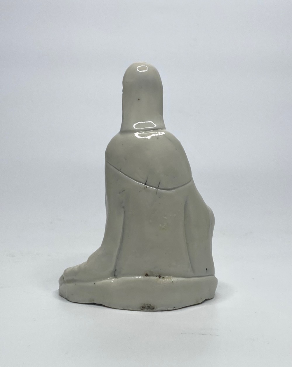 Chinese blanc de chine Guanyin, 17th C. Kangxi Period. View III