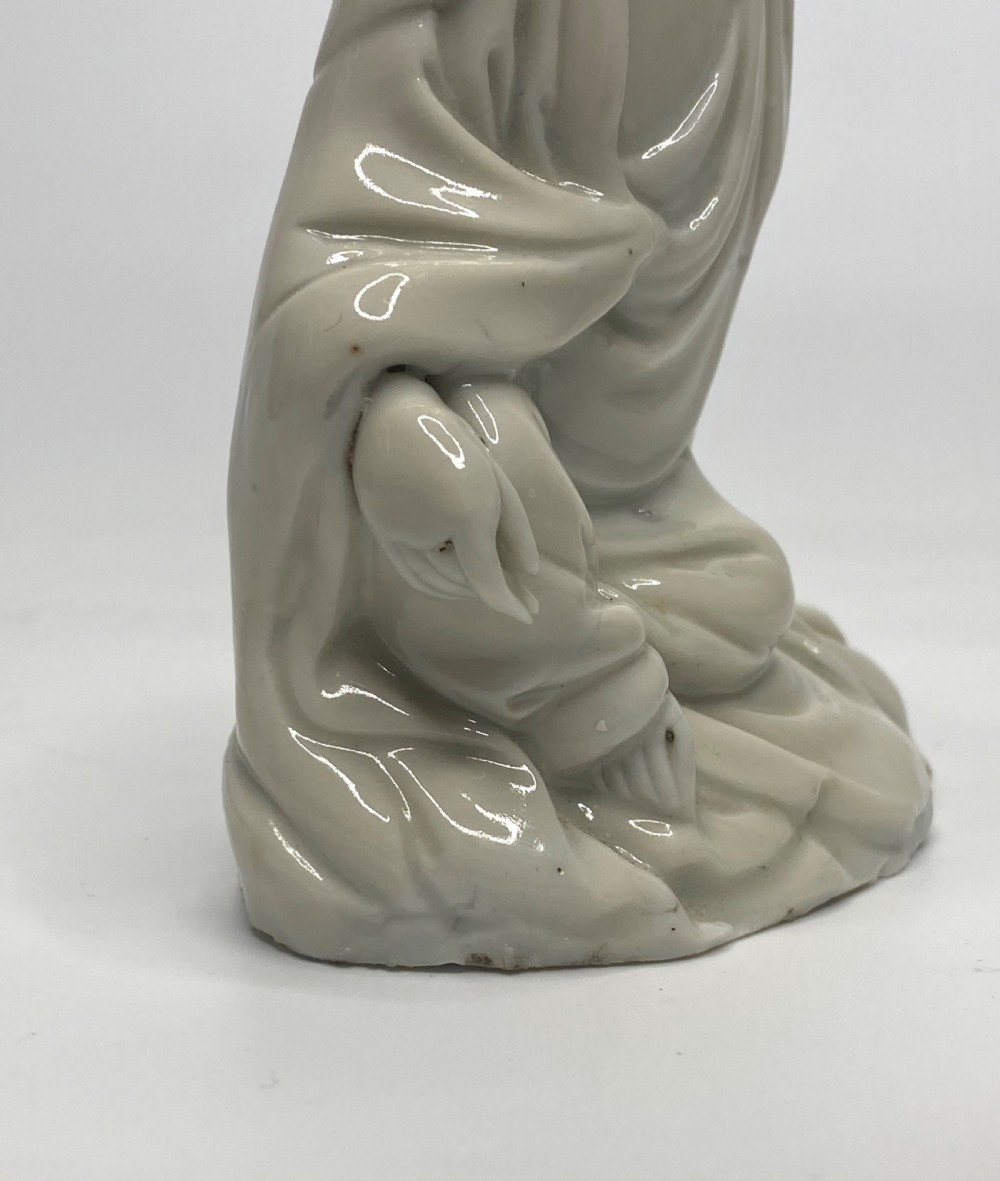 Chinese blanc de chine Guanyin, 17th C. Kangxi Period. View VI