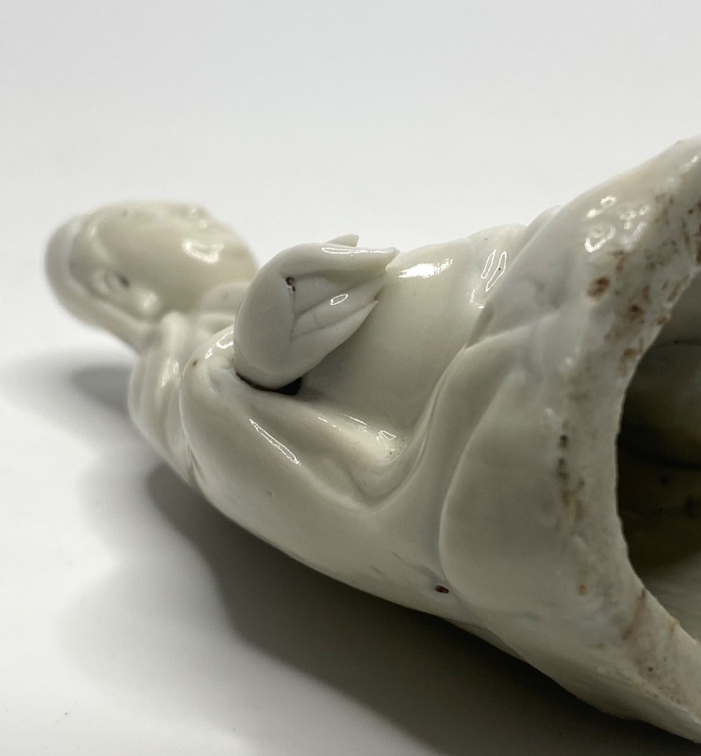 Chinese blanc de chine Guanyin, 17th C. Kangxi Period. View VII