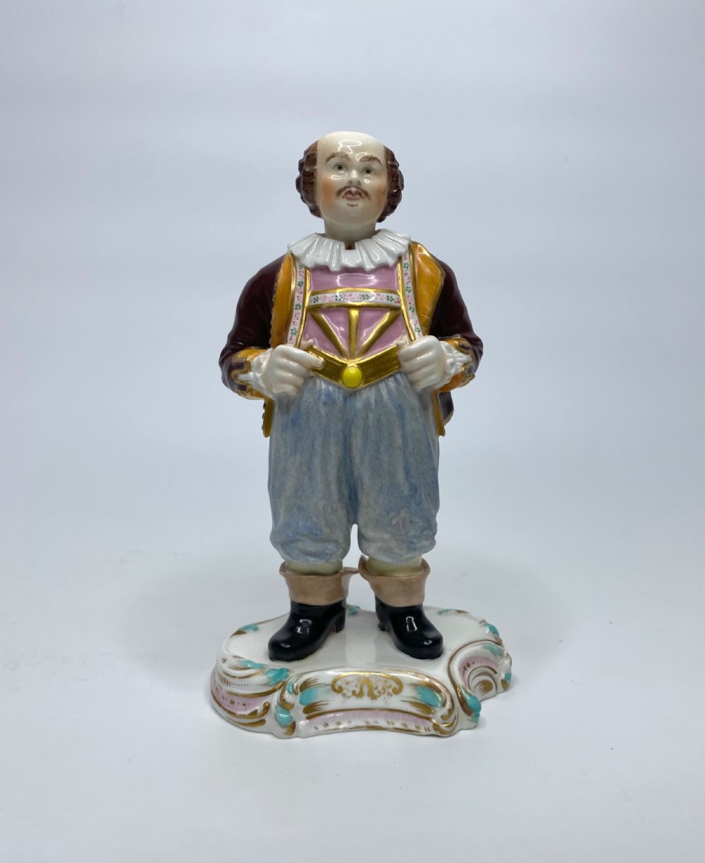 Derby porcelain ‘Nodding’ figure of Frölich, c. 1840.