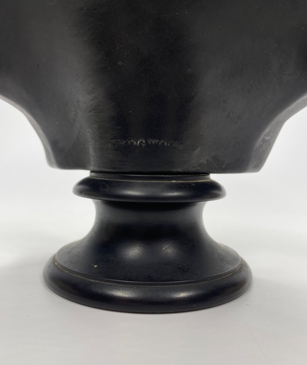 Wedgwood black basalt bust, John Wesley, c. 1830. View VI