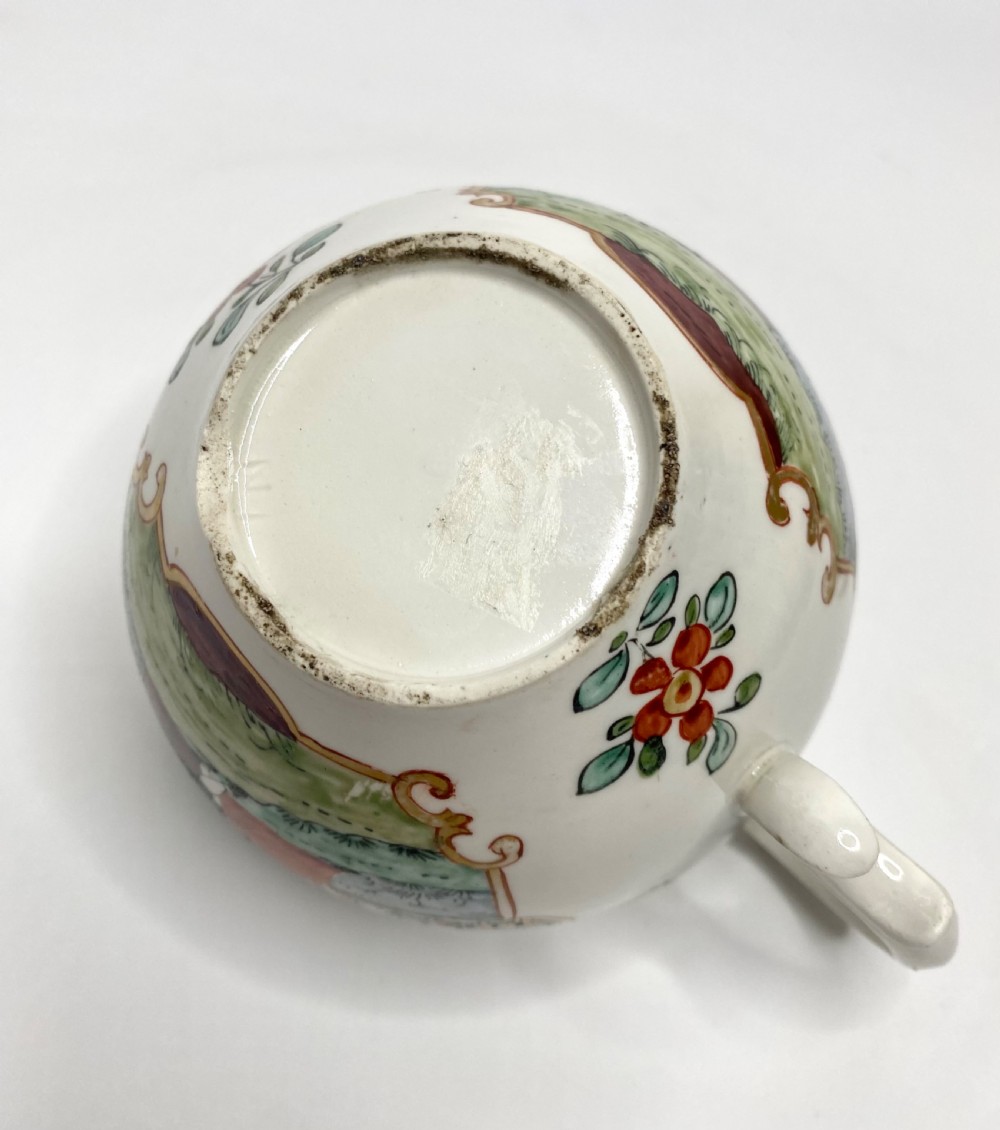 Hochst porcelain teapot & cover, c. 1755. View XI