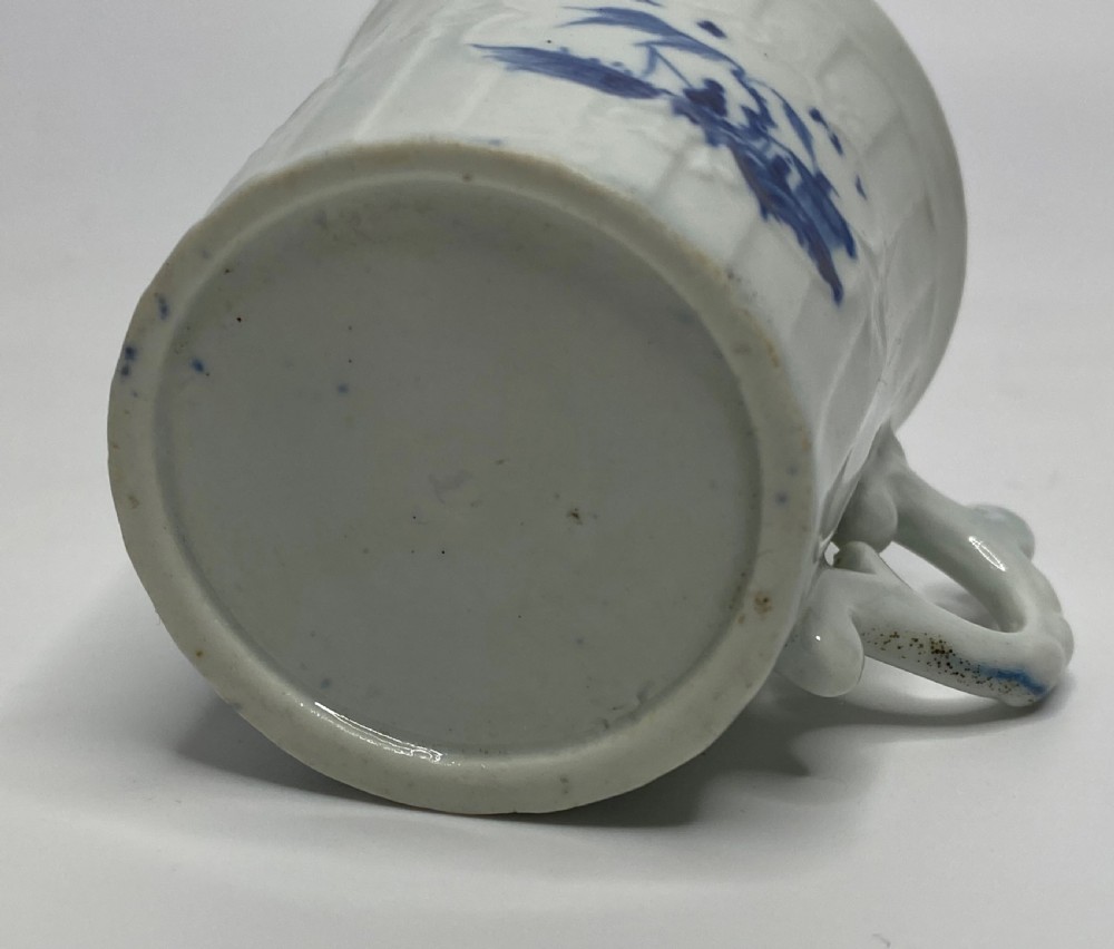 Worcester coffee cup, Fisherman & Willow Pavilion, 1755-1760. View VIII
