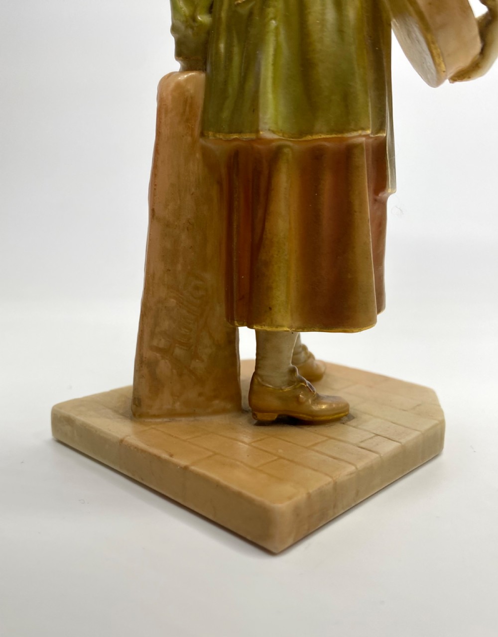 Royal Worcester figure ‘Wales’, James Hadley, d. 1902. View VI