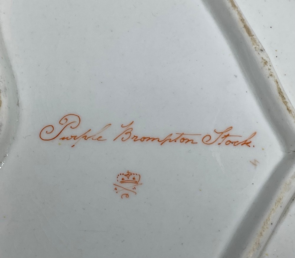 Derby porcelain dish, Botanical study, William ‘Quacker’ Pegg, c. 1815. View VI