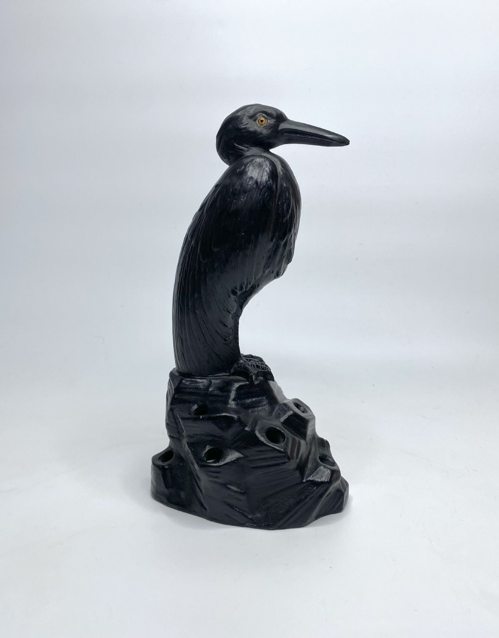 Wedgwood basalt ‘Heron’, E.W. Light, c. 1913. View VI