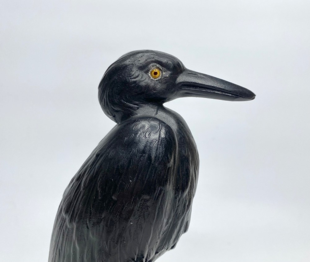 Wedgwood basalt ‘Heron’, E.W. Light, c. 1913. View VII