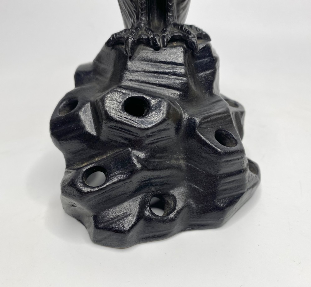Wedgwood basalt ‘Heron’, E.W. Light, c. 1913. View IX