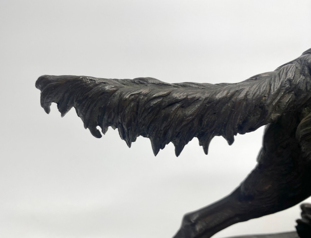 P.J. Mene, ‘Retriever’, French animalier bronze, c. 1845. View XI