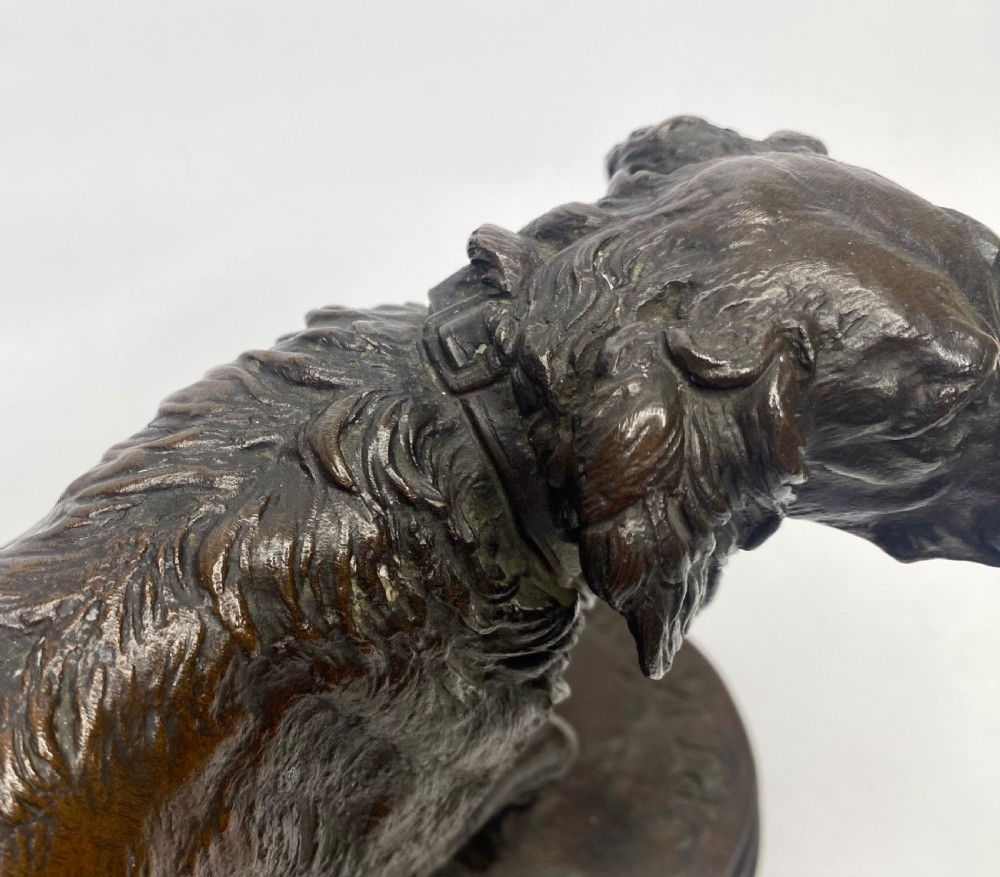 P.J. Mene, ‘Retriever’, French animalier bronze, c. 1845. View XII