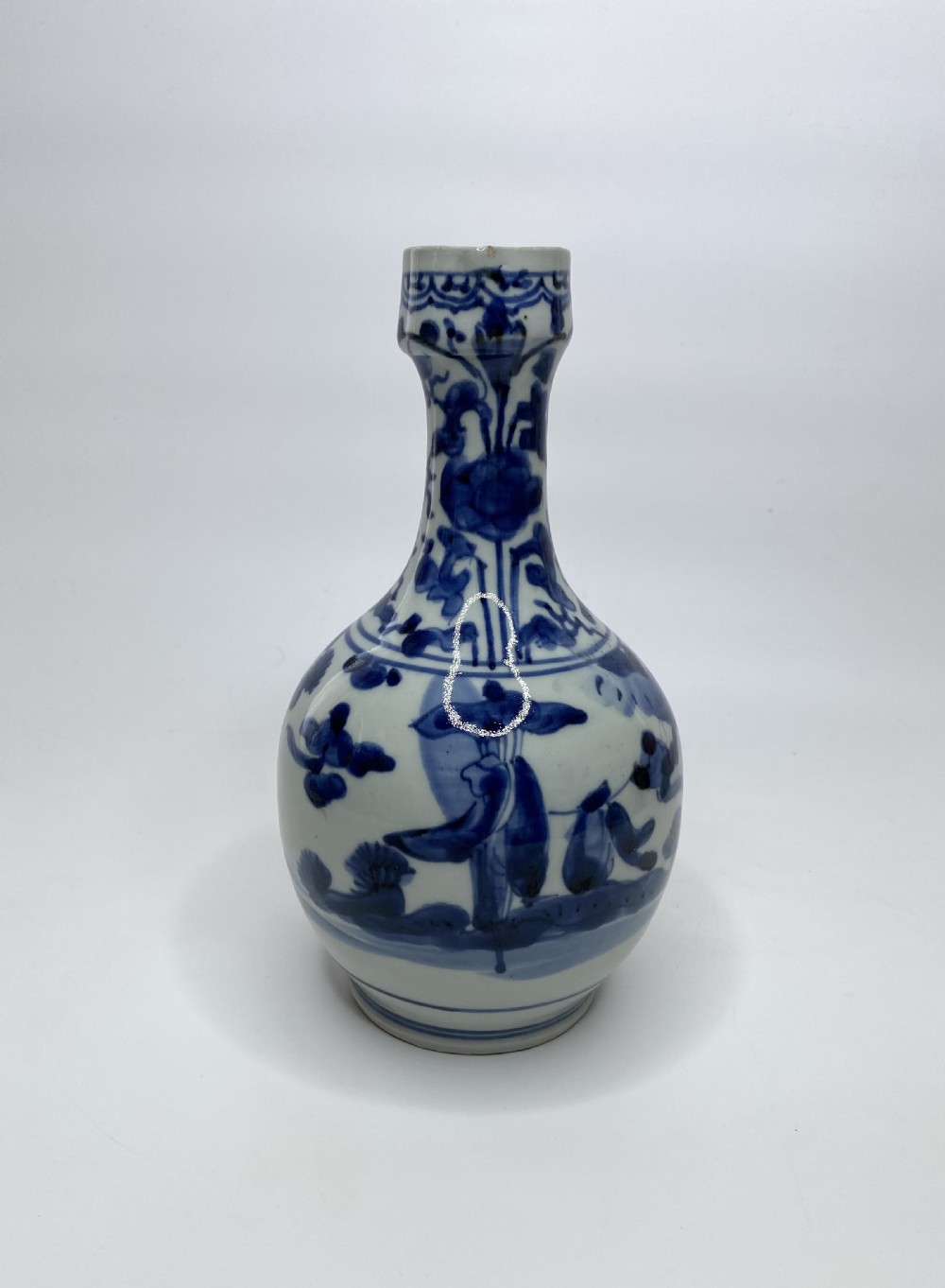 Arita porcelain ewer, Japan, c. 1690, Genroku Period. View II