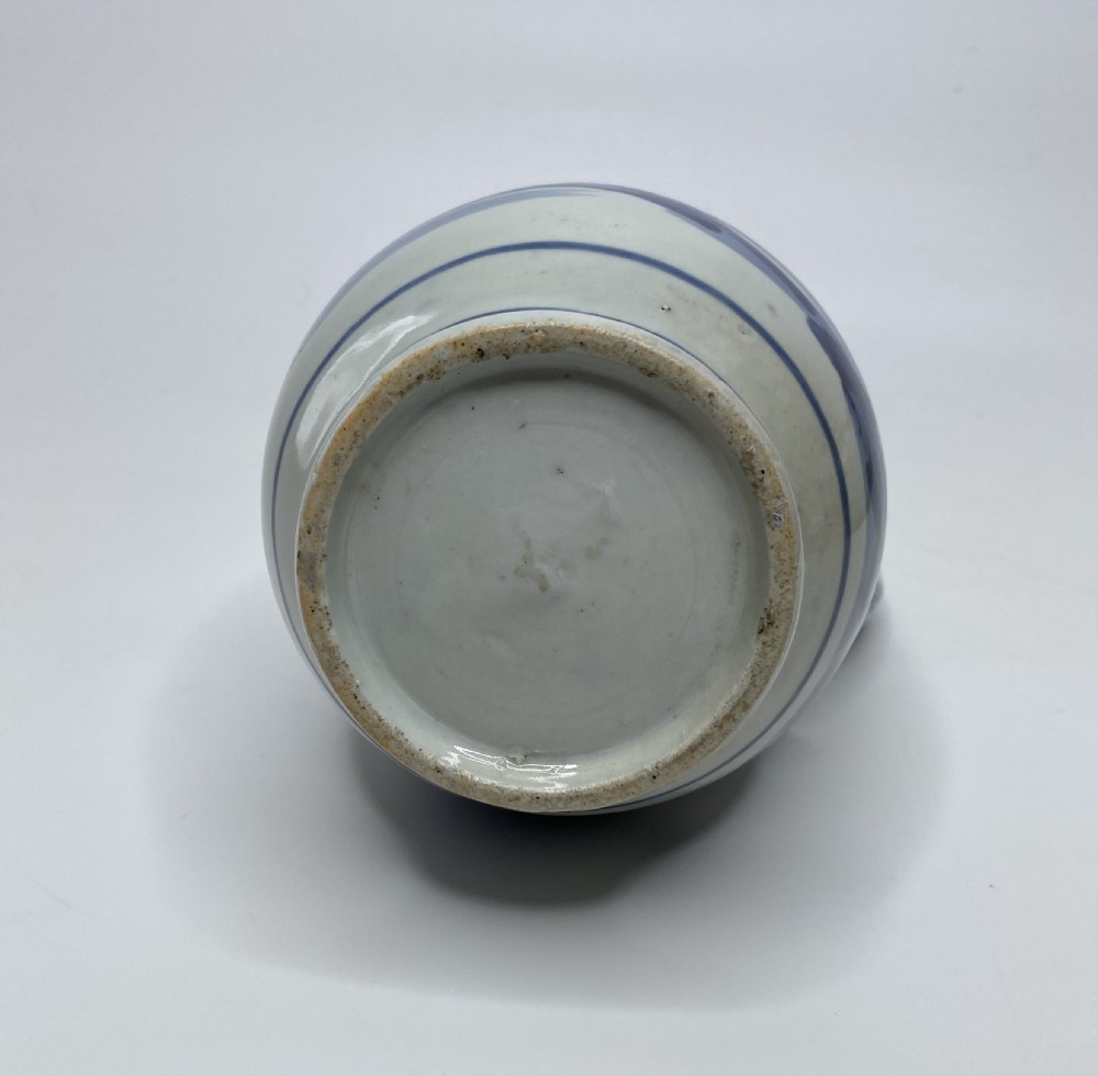 Arita porcelain ewer, Japan, c. 1690, Genroku Period. View VII