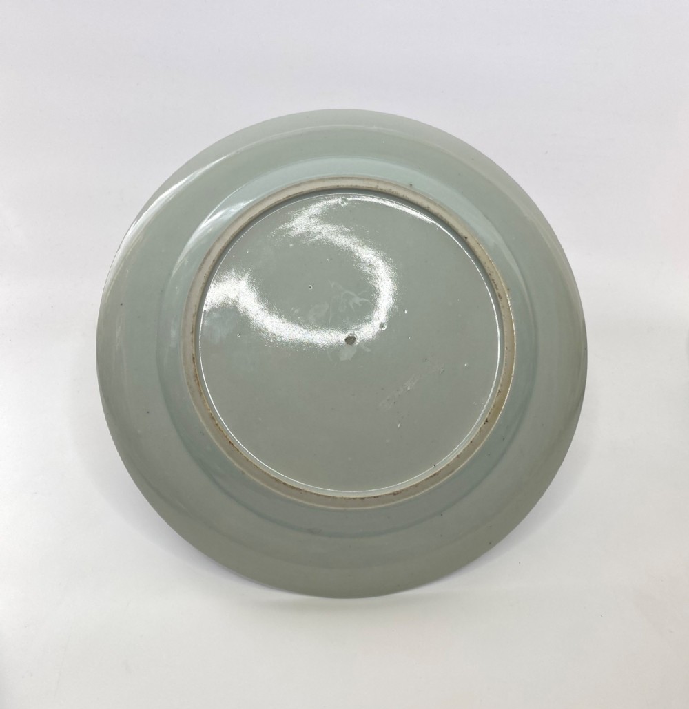 Chinese porcelain Fitzhugh pattern plate, c. 1790.  View VII