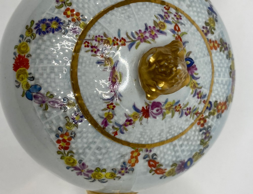 Masons Ironstone China, rare teapot and cover, c. 1815. View V