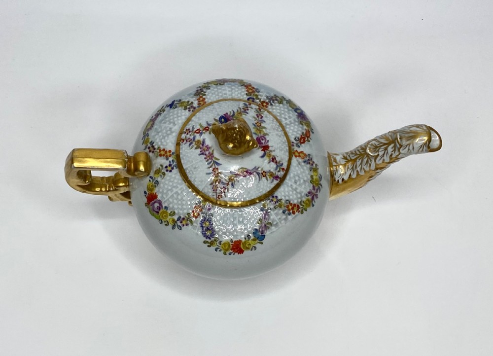 Masons Ironstone China, rare teapot and cover, c. 1815. View VI